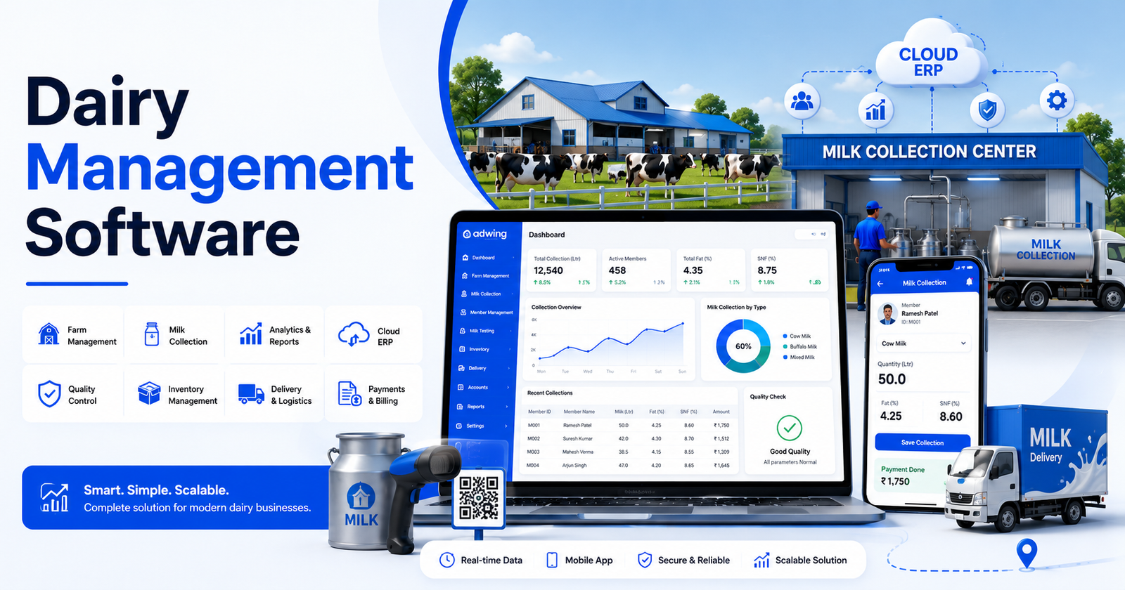 Smart Dairy Software  Redefining Dairy Management