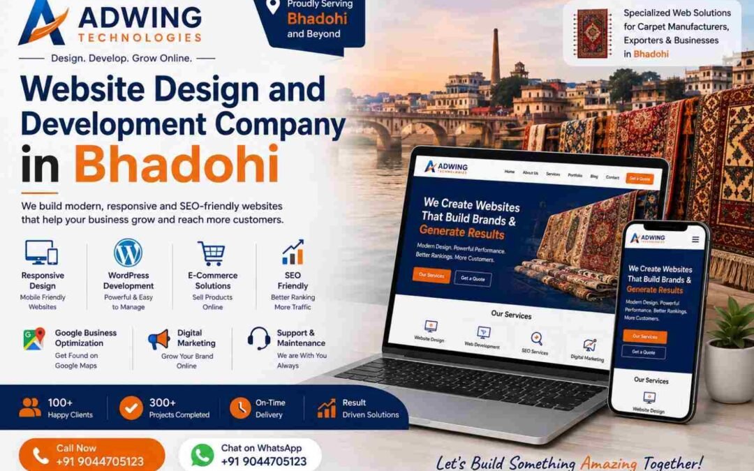 Website Design and Development Company in Bhadohi