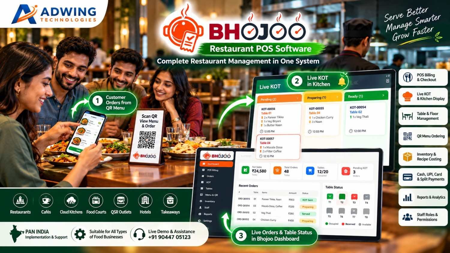 Bhojoo Restaurant POS Software in India |