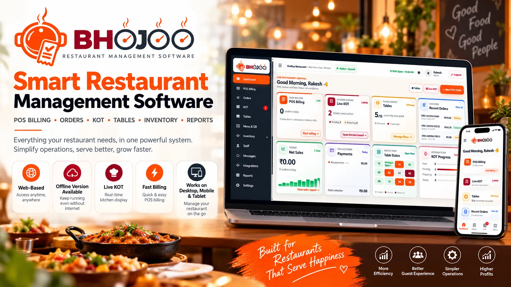 Restaurant POS Software in India
