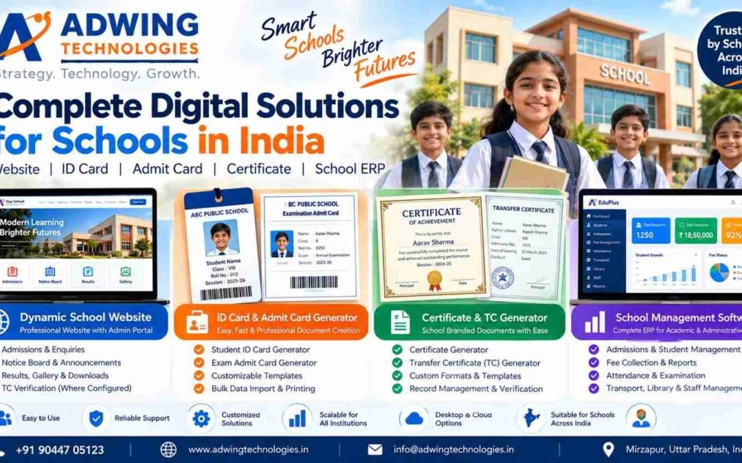 School Management Software & Digital School Tools in India 2026